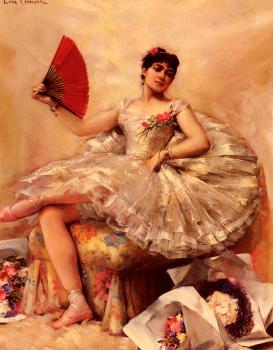 裡昂 弗朗索瓦 科梅爾 Portrait of the Ballerina Rosita Mauri